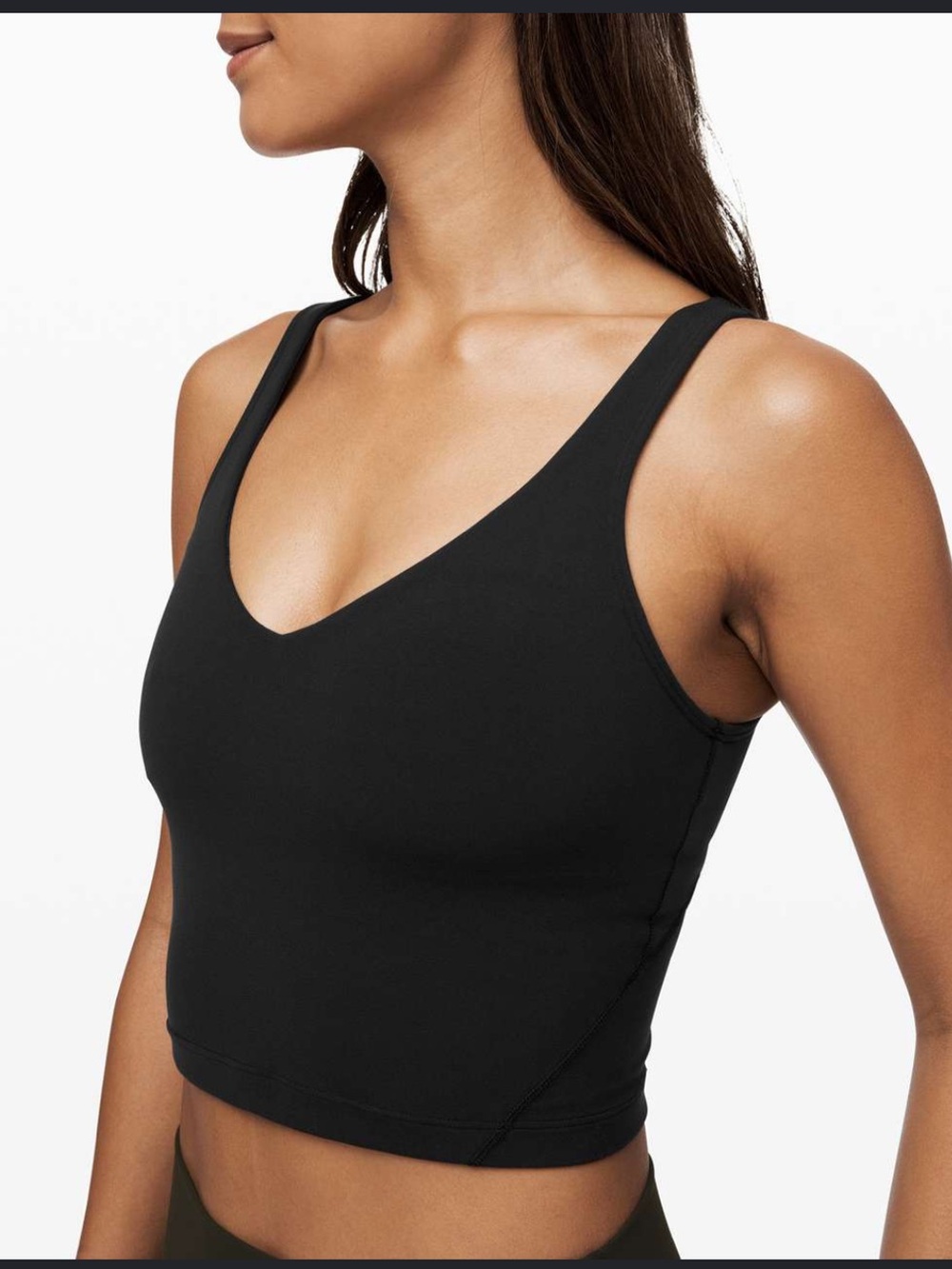 Lululemon black align tank size 6